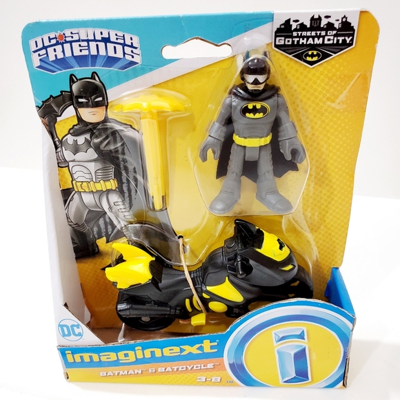 Batman & Batcycle Sealed Figure Set. - Picture 1 of 5